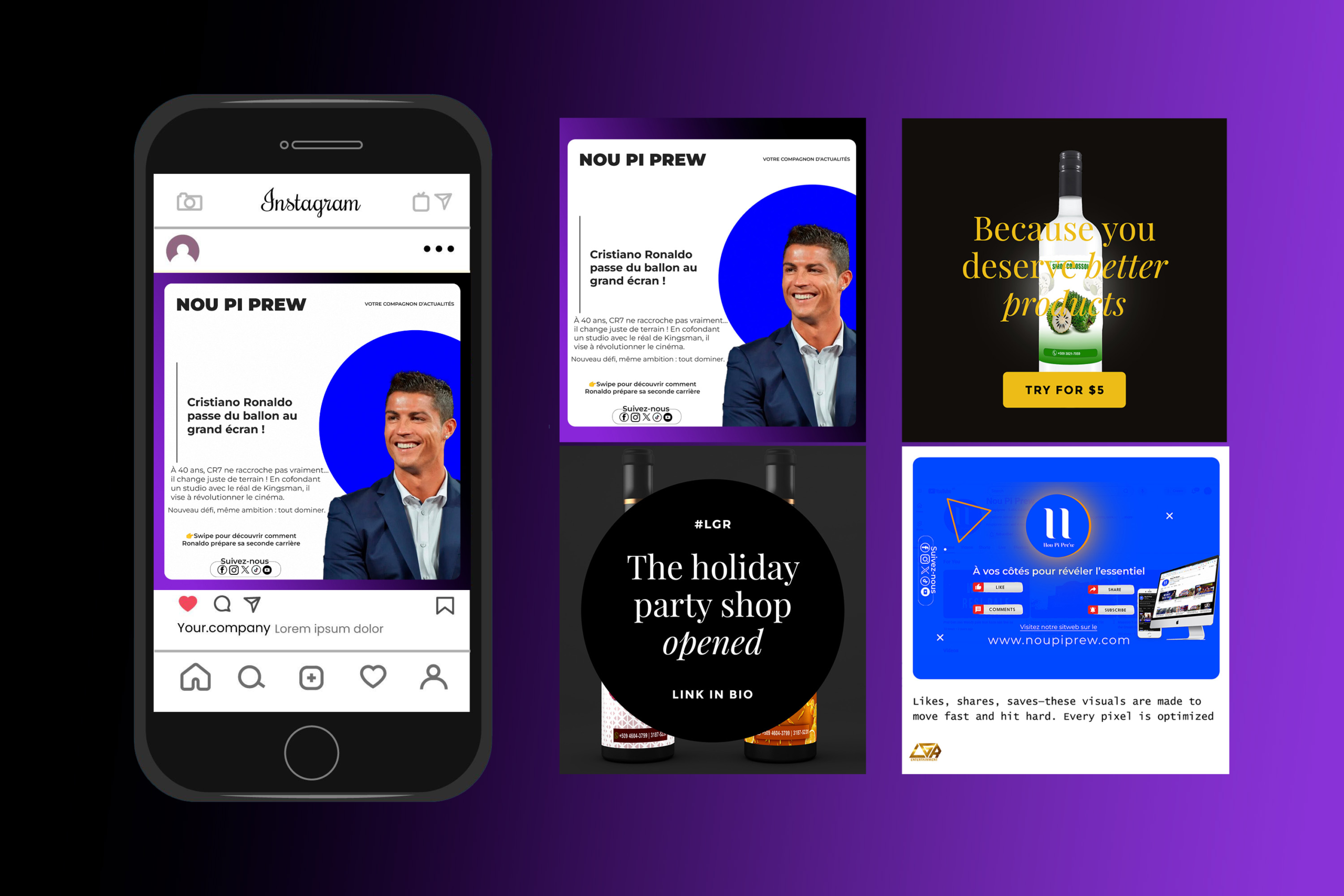 Social media Design